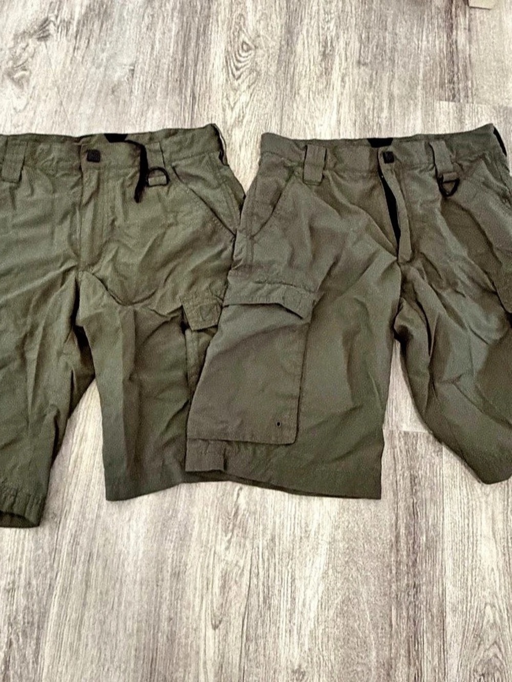 Lot Of 2 Boy Scouts of America Centennial Uniform Shorts Youth XL Green  Cargo